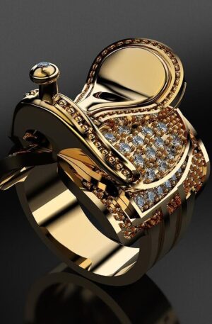 Anillo Modelo Montura para Caballo, en Oro de 10k Pesa 20g a 25g(+/-): Una Joya que Representa Fuerza, Libertad y Estilo. Para Otro Kilate o modificasion,contactenos3️⃣0️⃣5️⃣5️⃣0️⃣1️⃣9️⃣0️⃣4️⃣4️⃣☎️WhatsApp.
