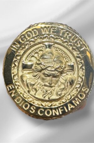 Anillo de Oro 10k - La Cara de Jesús