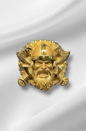 Anillo Vikingo en Oro 10K – El Espíritu de un Guerrero en una Joya Única